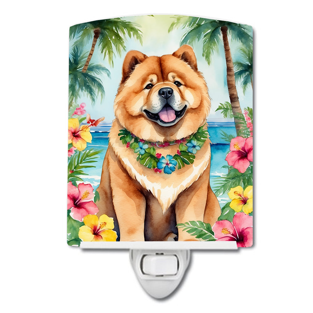 Buy this Chow Chow Luau Ceramic Night Light