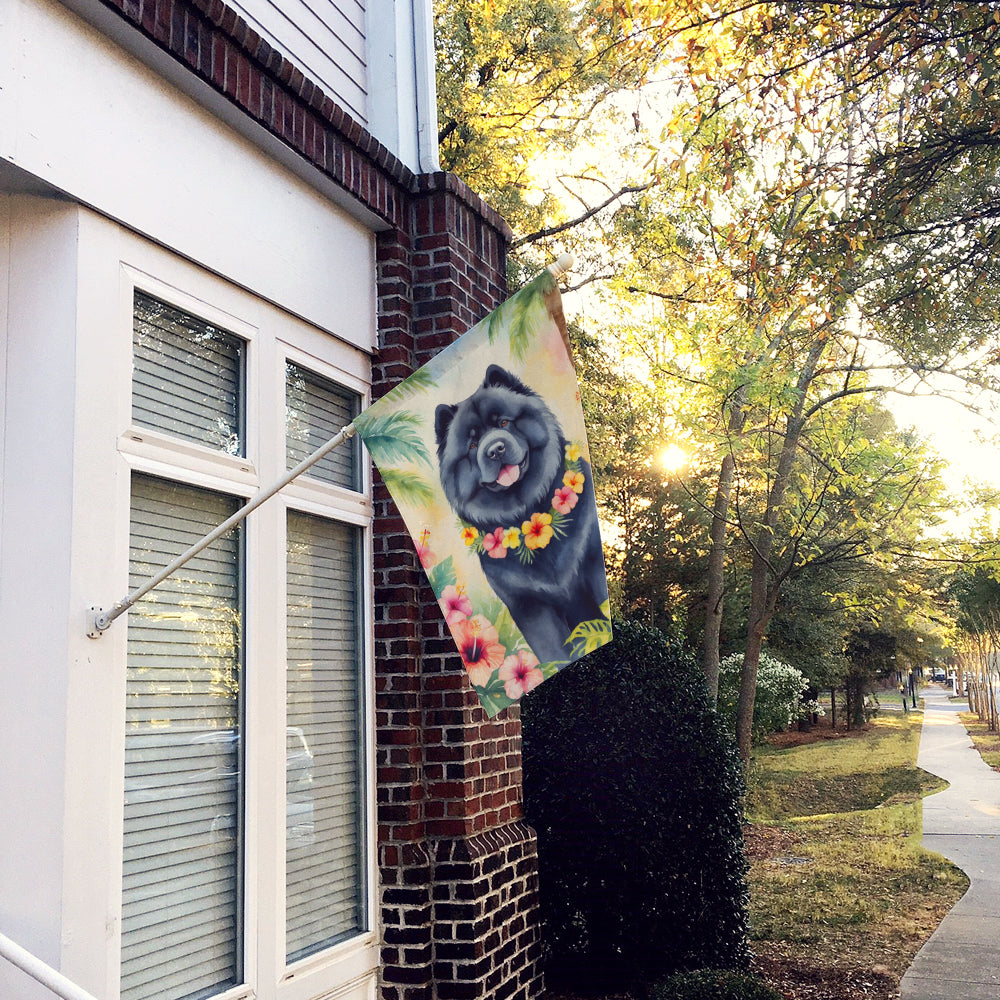 Chow Chow Luau House Flag