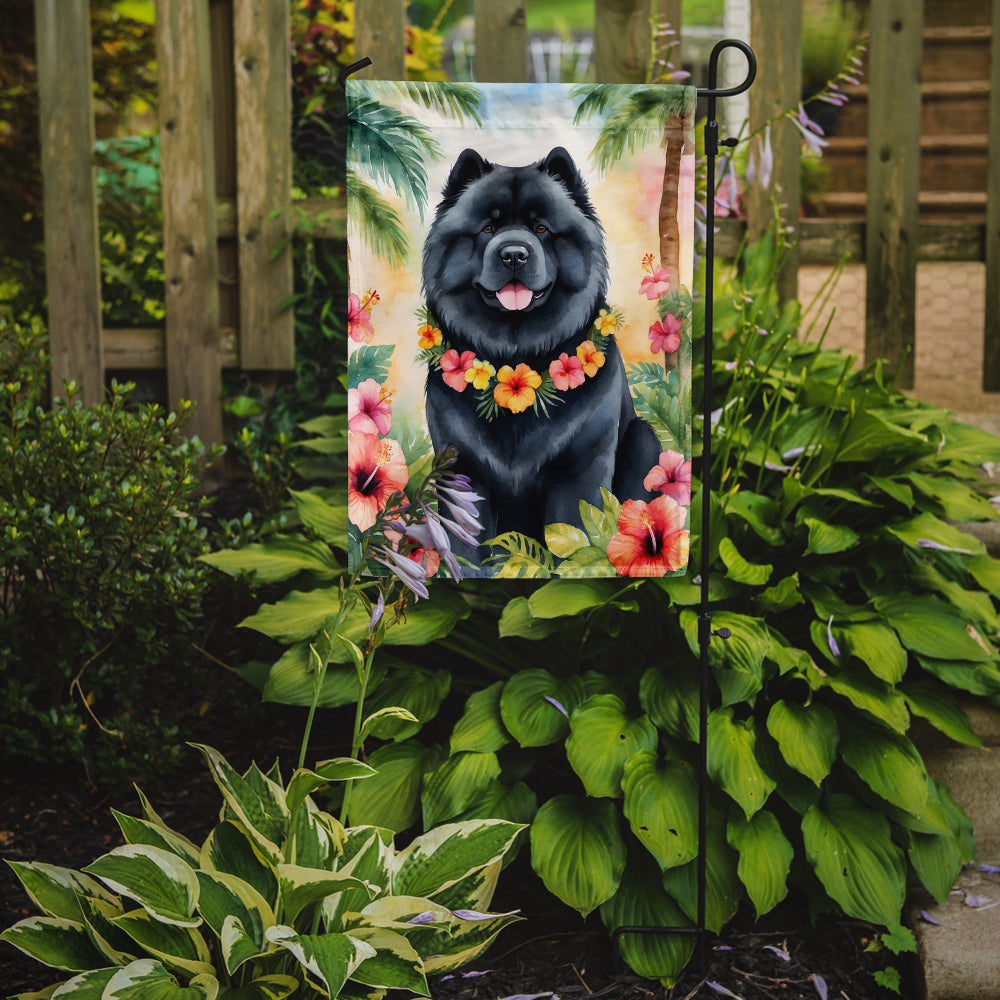 Buy this Chow Chow Luau Garden Flag