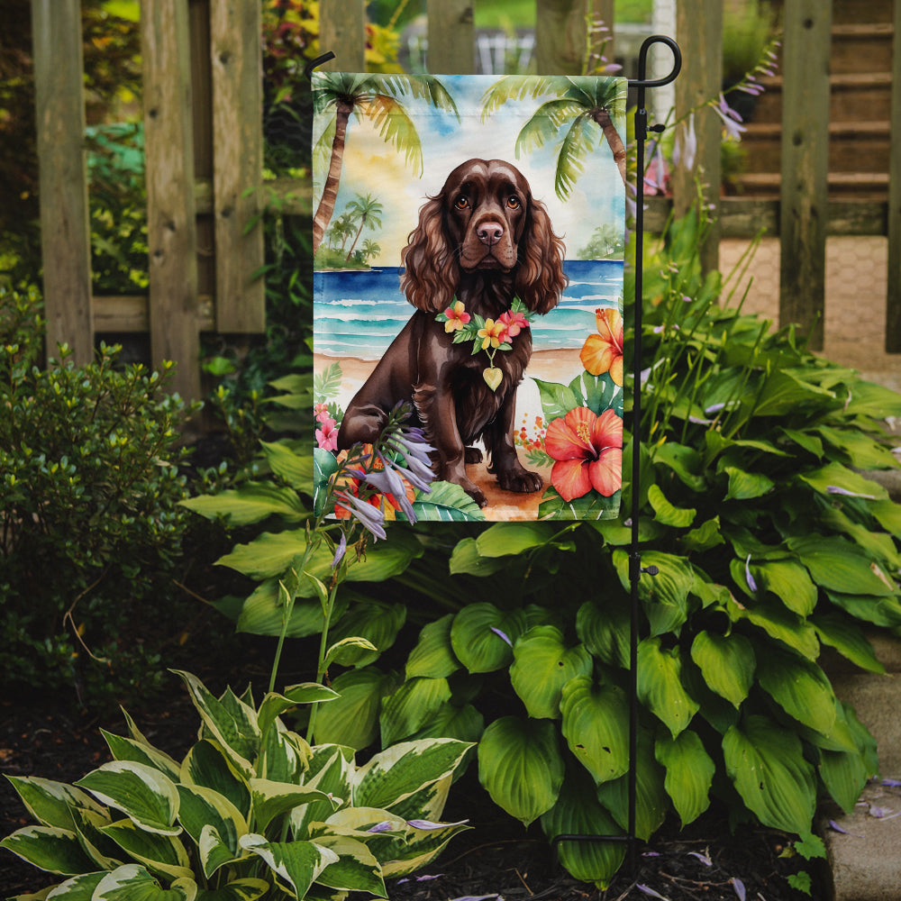 Buy this Cocker Spaniel Luau Garden Flag