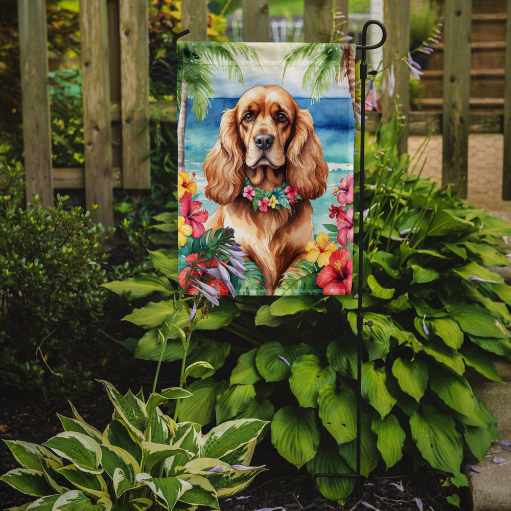 Buy this Cocker Spaniel Luau Garden Flag