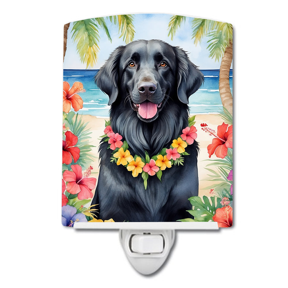 Buy this Flat-Coated Retriever Luau Ceramic Night Light