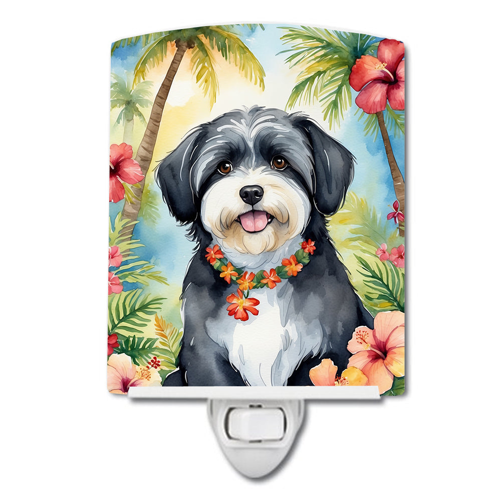 Buy this Havanese Luau Ceramic Night Light