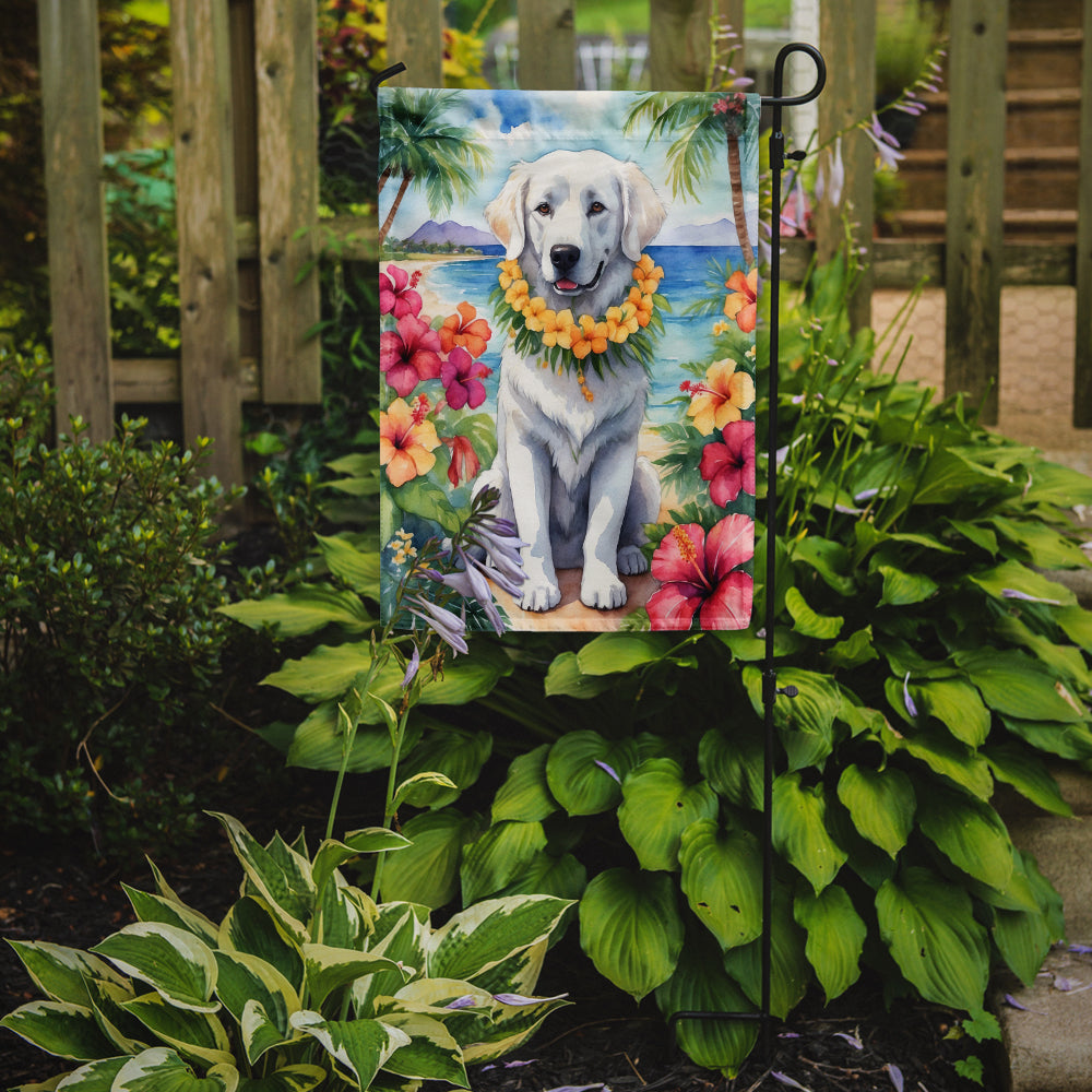 Buy this Kuvasz Luau Garden Flag