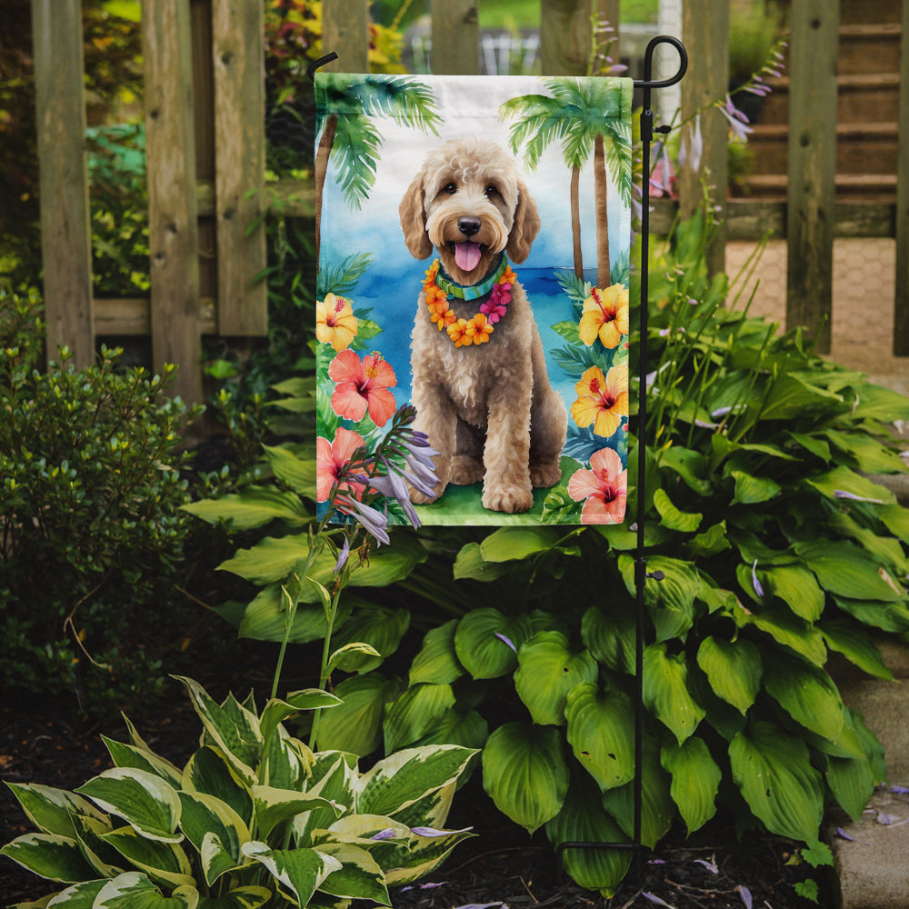 Buy this Labradoodle Luau Garden Flag