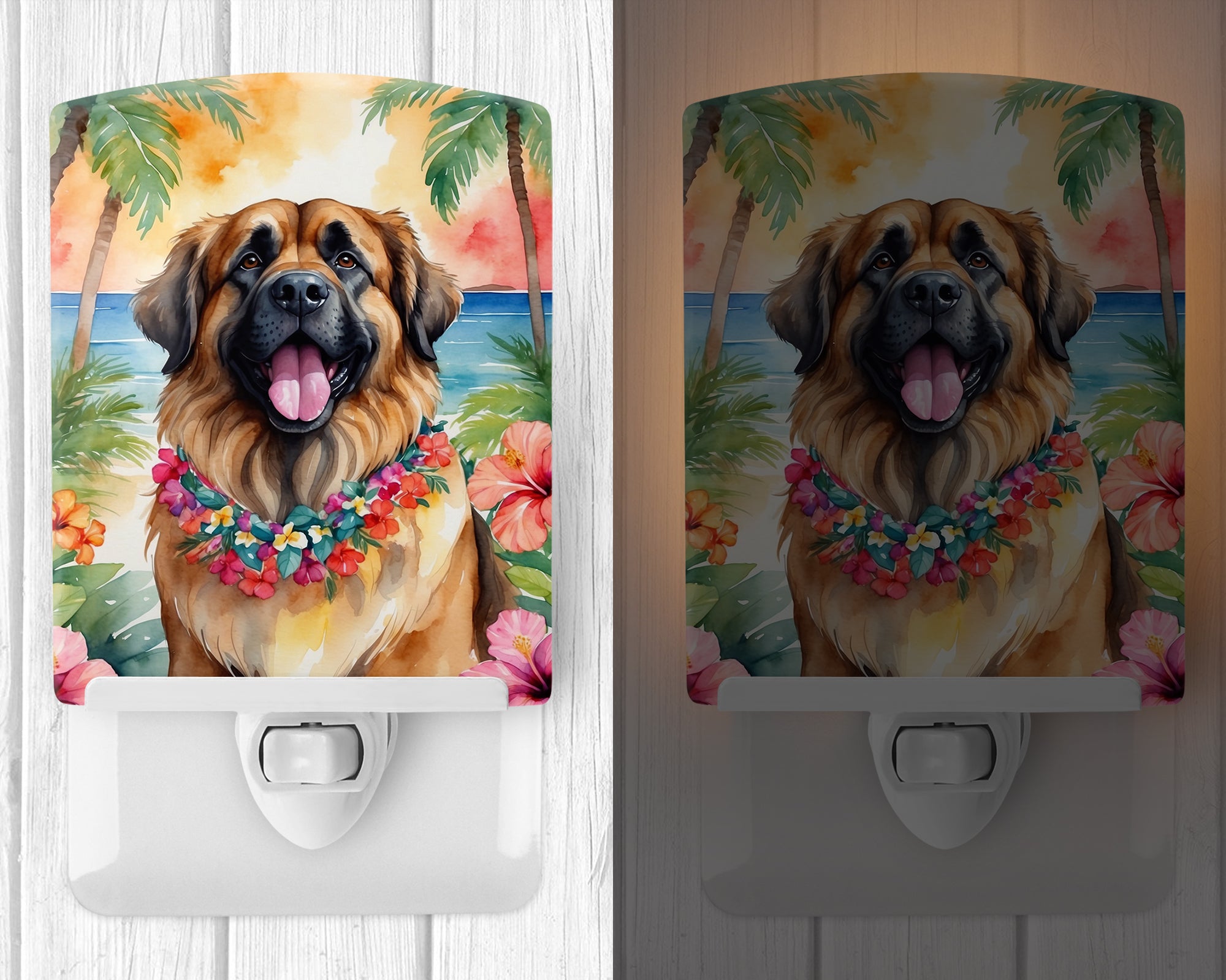 Buy this Leonberger Luau Ceramic Night Light