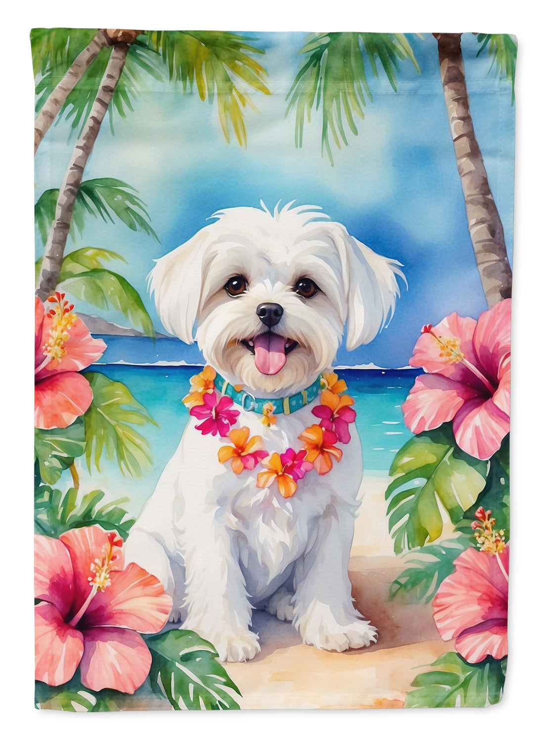 Buy this Maltese Luau House Flag