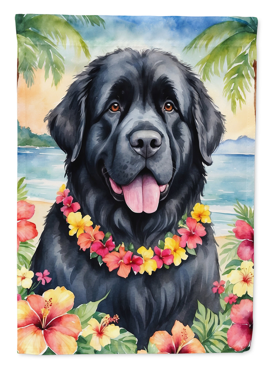 Buy this Newfoundland Luau Garden Flag