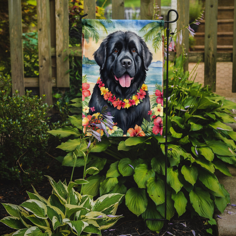 Newfoundland Luau Garden Flag