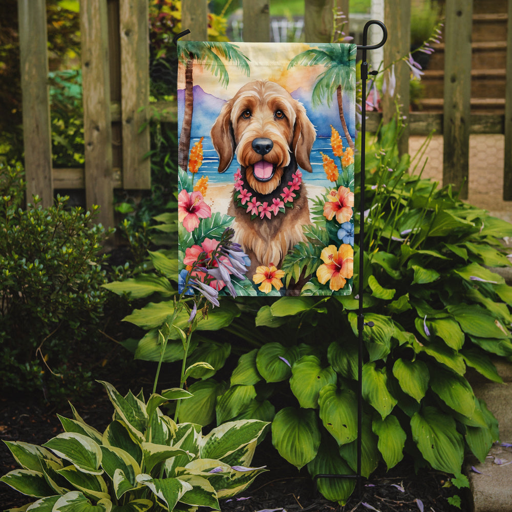 Buy this Otterhound Luau Garden Flag