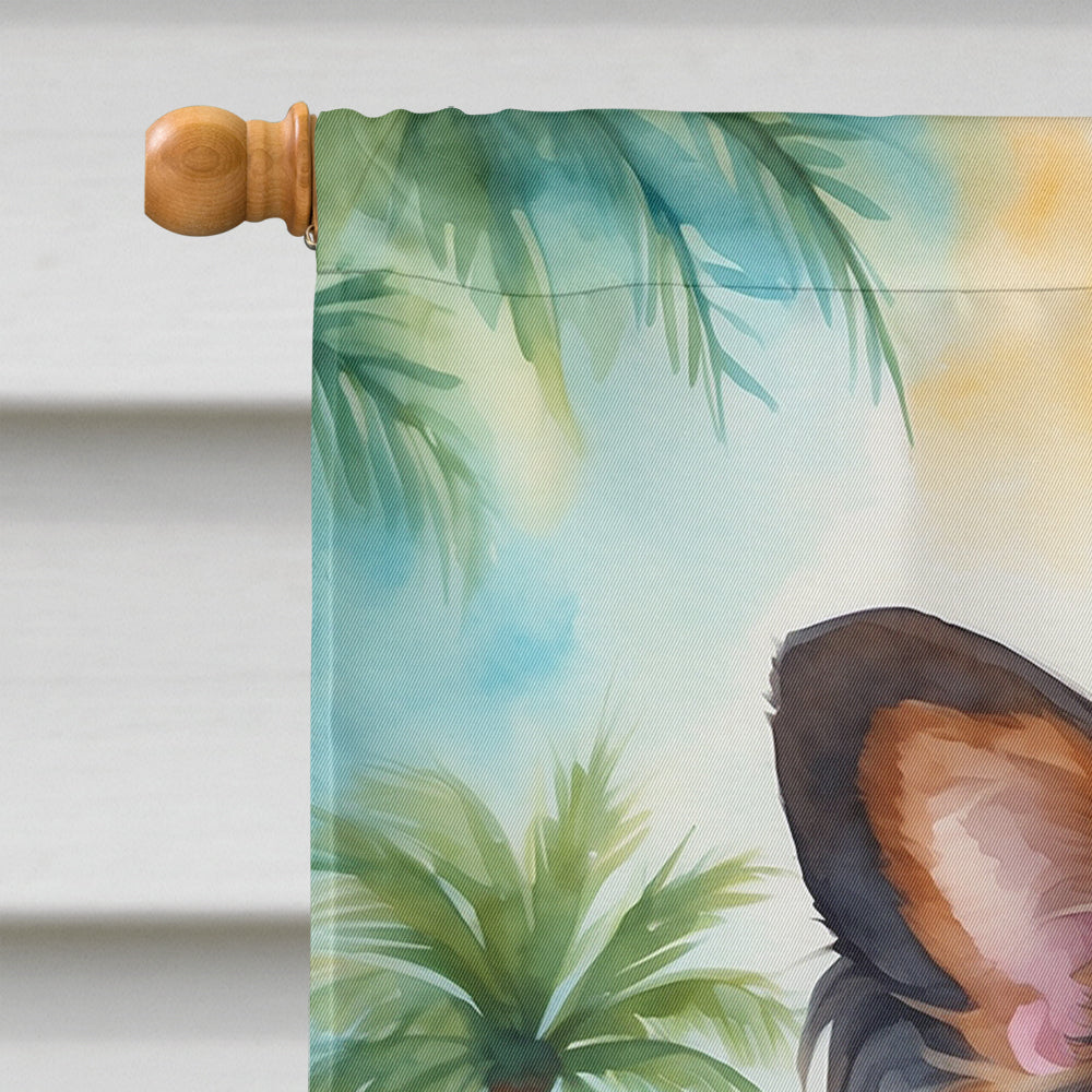 Papillon Luau House Flag