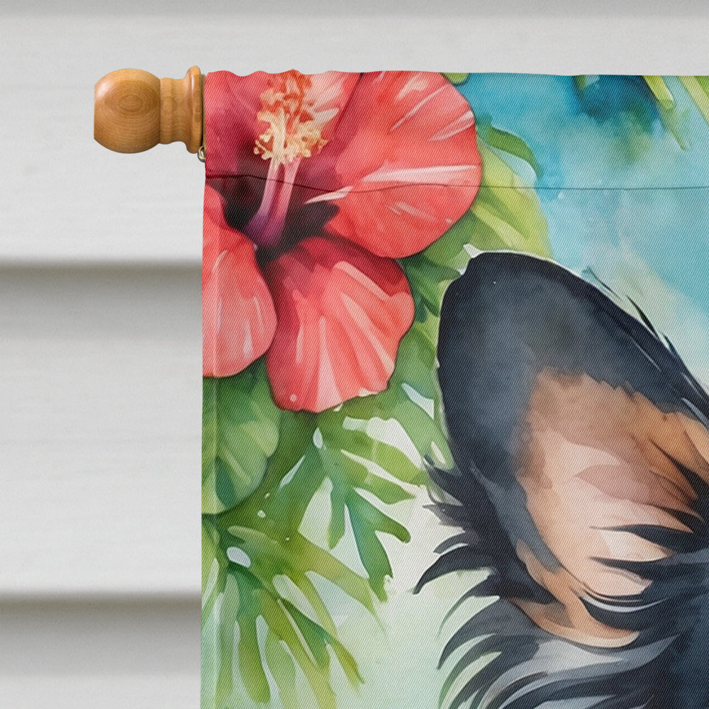 Papillon Luau House Flag