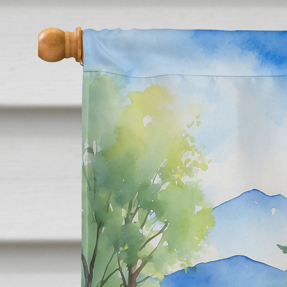 Akita Spring Path House Flag