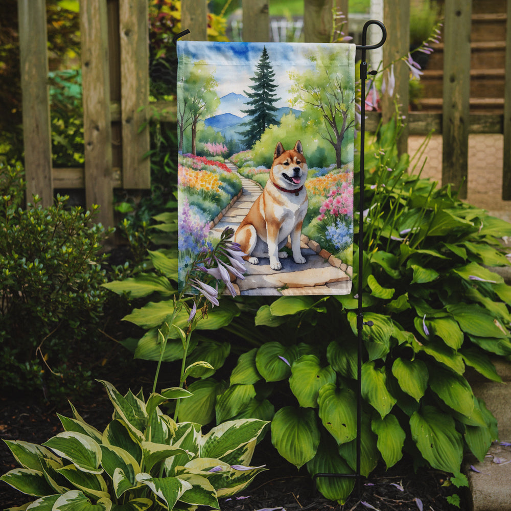 Buy this Akita Spring Garden Garden Flag