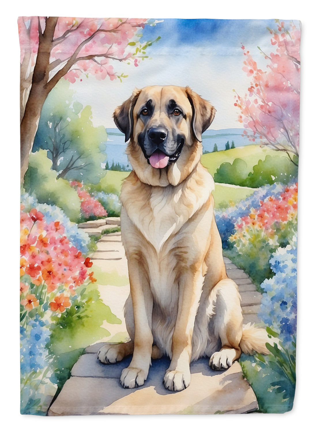 Buy this Anatolian Shepherd Spring Garden House Flag