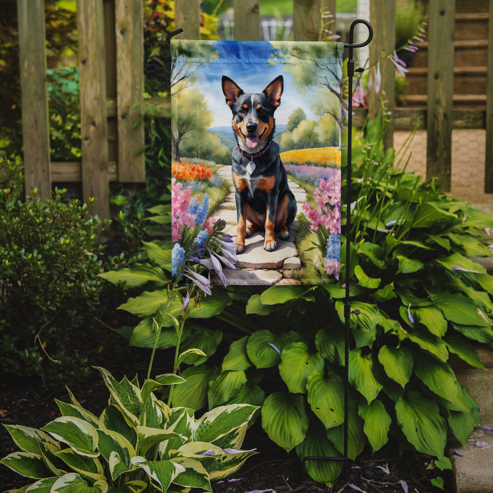 Buy this Australian Cattle Dog Spring Garden Garden Flag