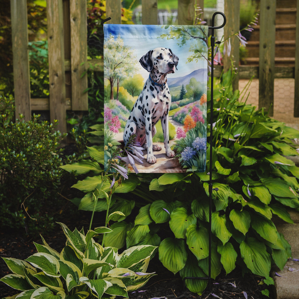 Buy this Dalmatian Spring Path Garden Flag