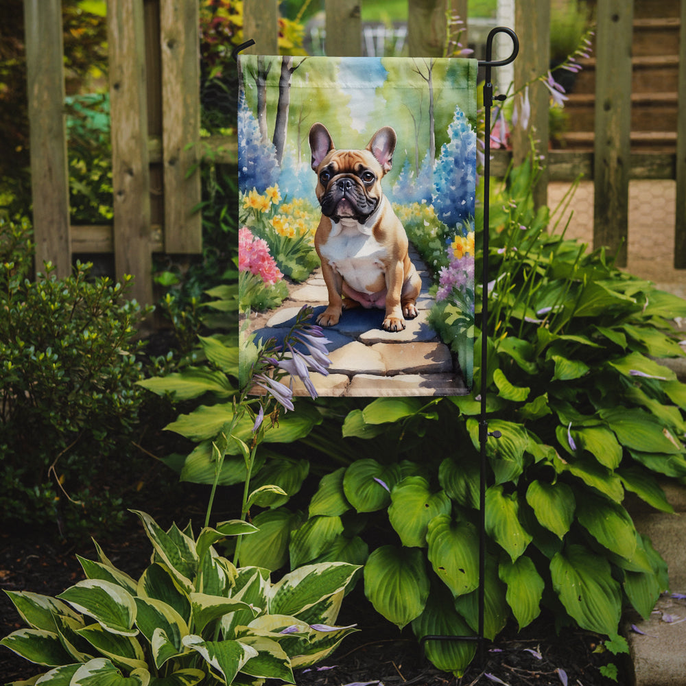 Buy this French Bulldog Spring Path Garden Flag