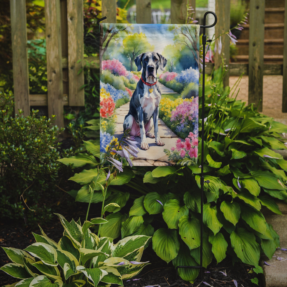 Buy this Great Dane Spring Path Garden Flag