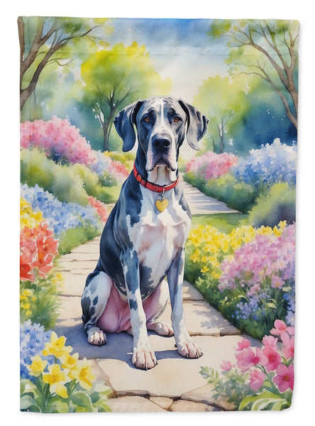 Buy this Great Dane Spring Path Garden Flag