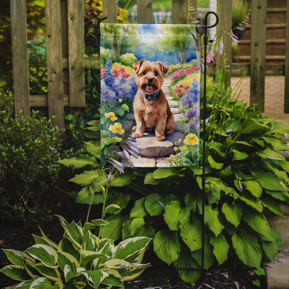 Buy this Norfolk Terrier Spring Path Garden Flag