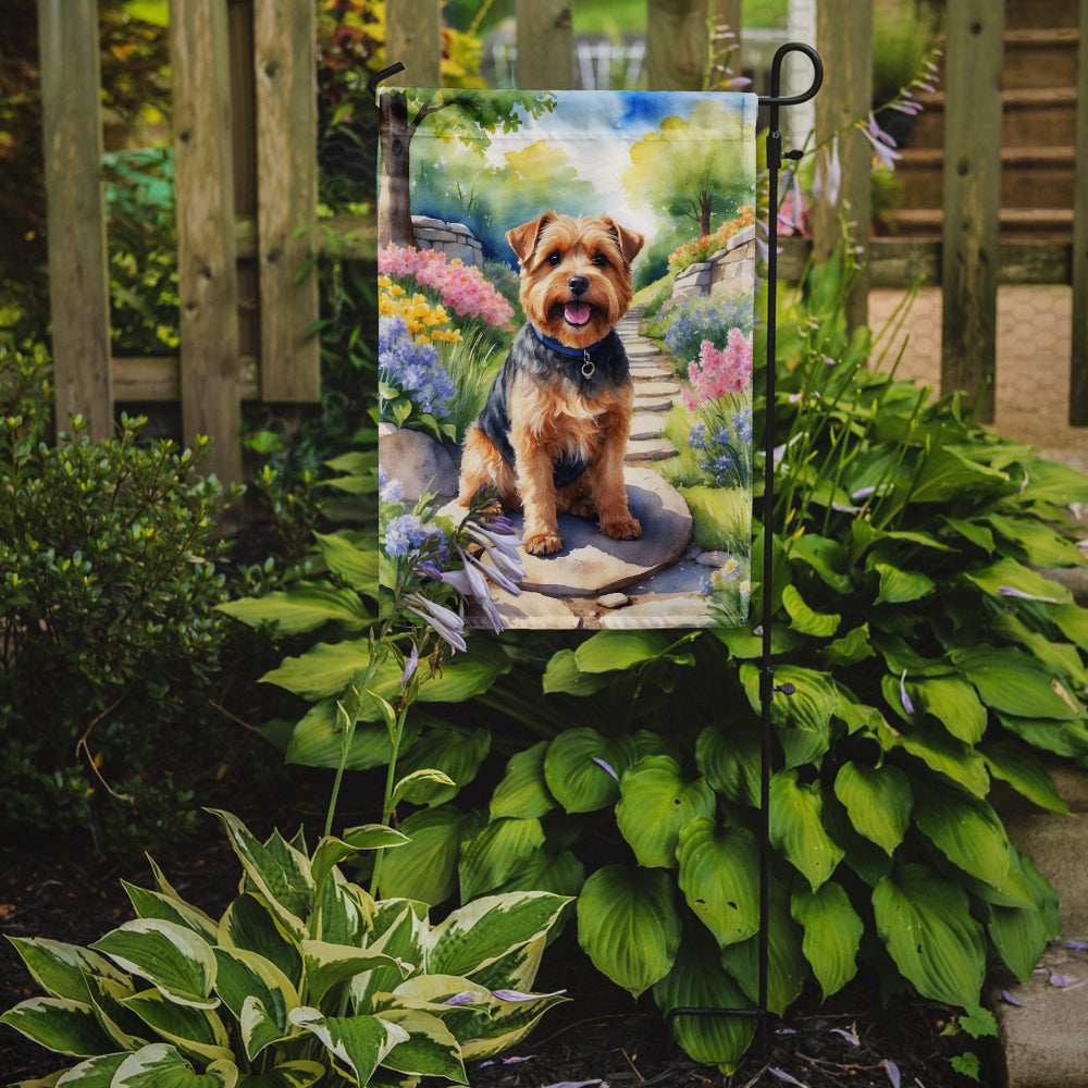 Buy this Norfolk Terrier Spring Path Garden Flag