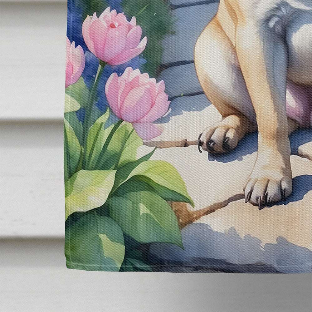 Pug Spring Path House Flag