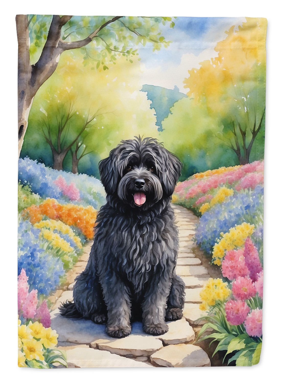 Buy this Puli Spring Path Garden Flag