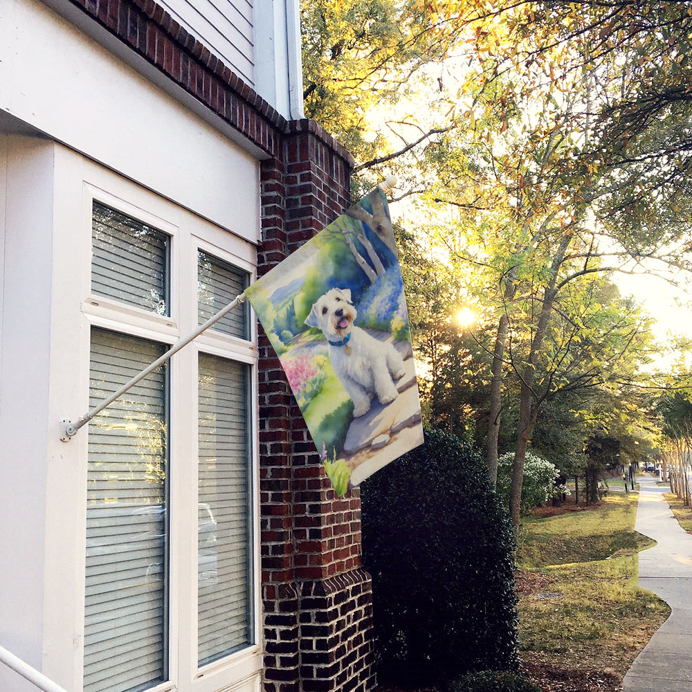 Buy this Sealyham Terrier Spring Path House Flag