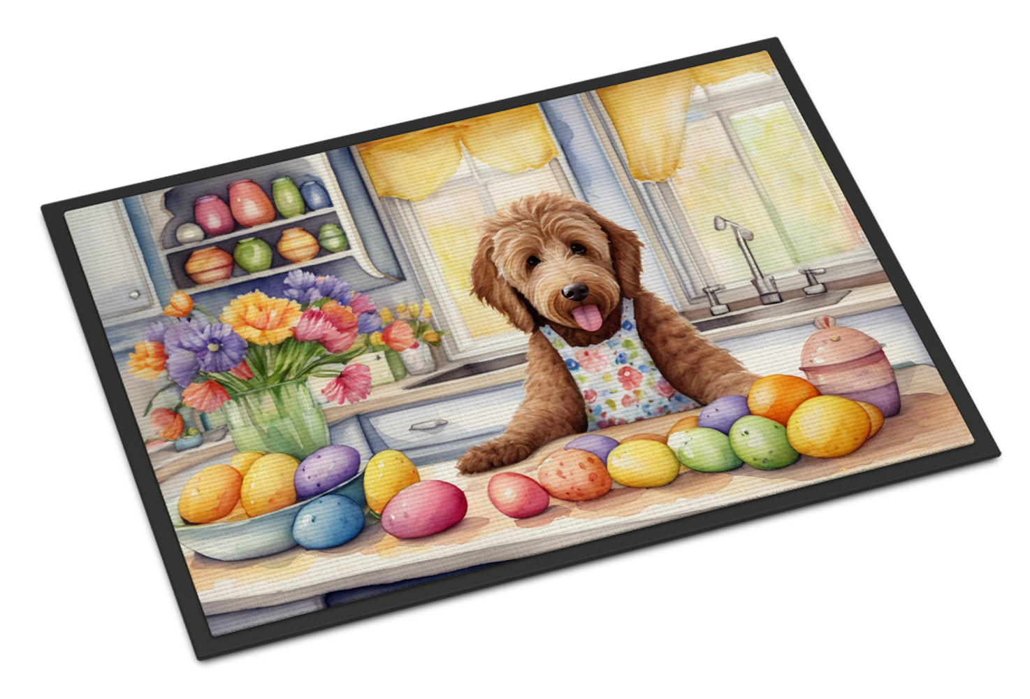 Buy this Decorating Easter Labradoodle Doormat