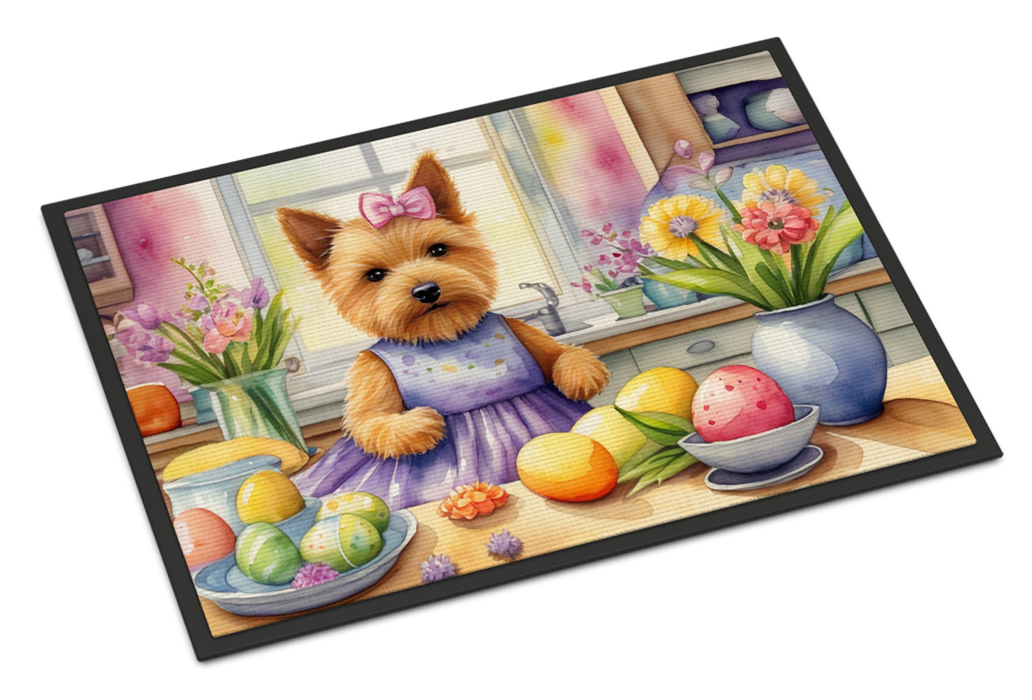 Buy this Decorating Easter Norwich Terrier Doormat