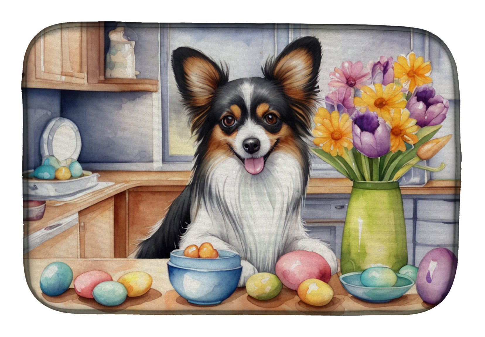 Buy this Decorating Easter Papillon Dish Drying Mat