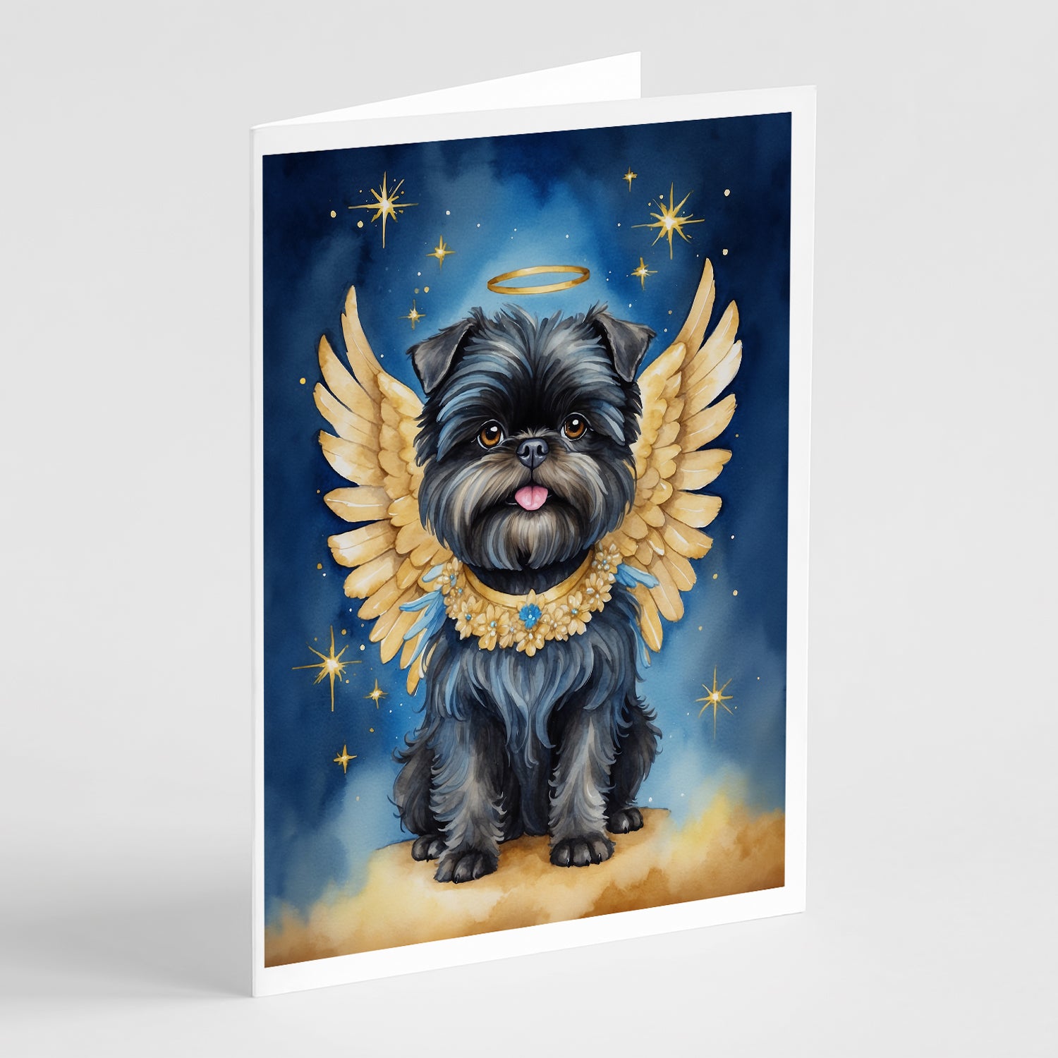 Buy this Affenpinscher My Angel Greeting Cards Pack of 8