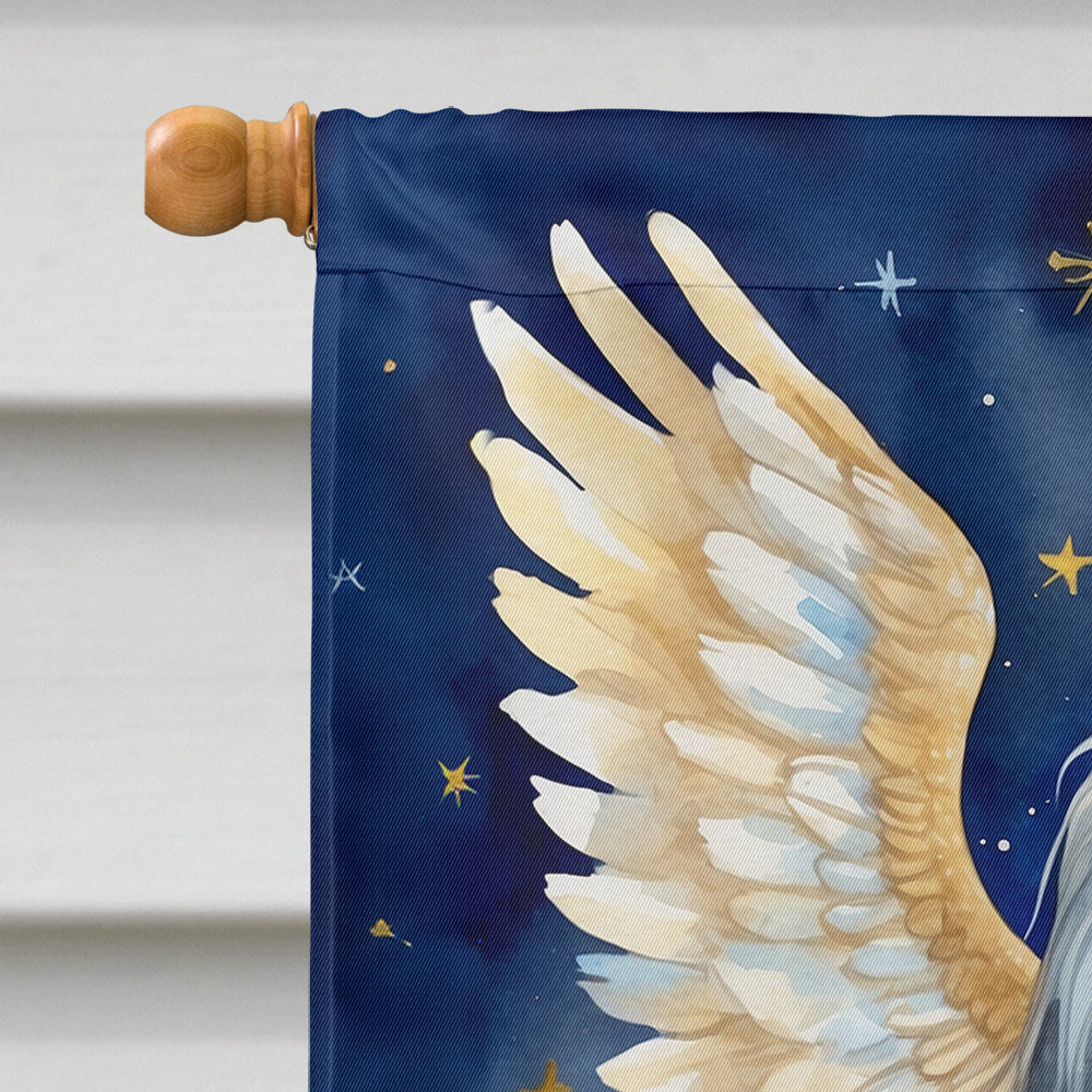 Afghan Hound My Angel House Flag