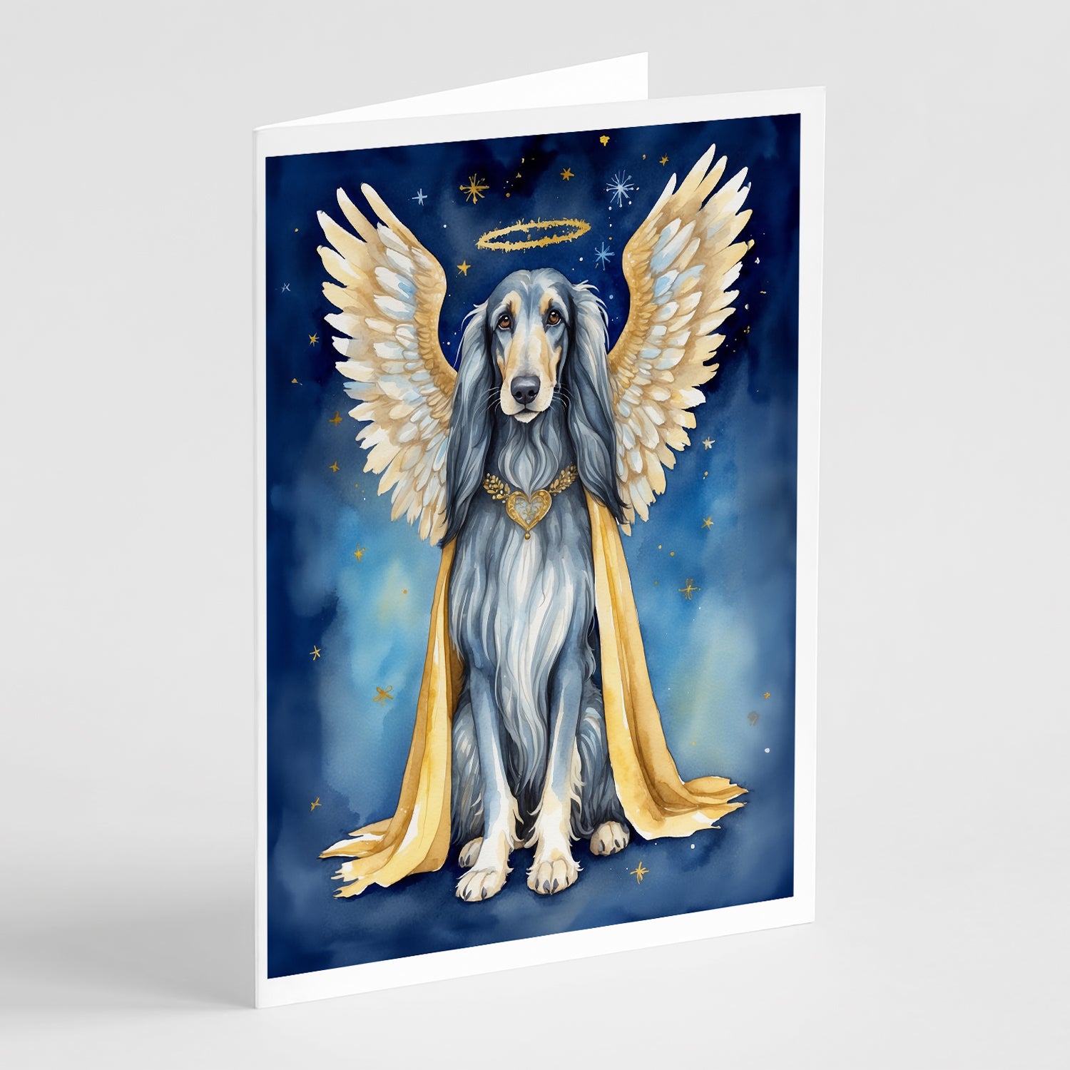 Buy this Afghan Hound My Angel Greeting Cards Pack of 8