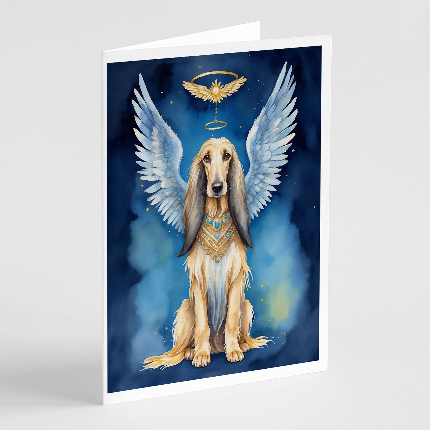 Buy this Afghan Hound My Angel Greeting Cards Pack of 8