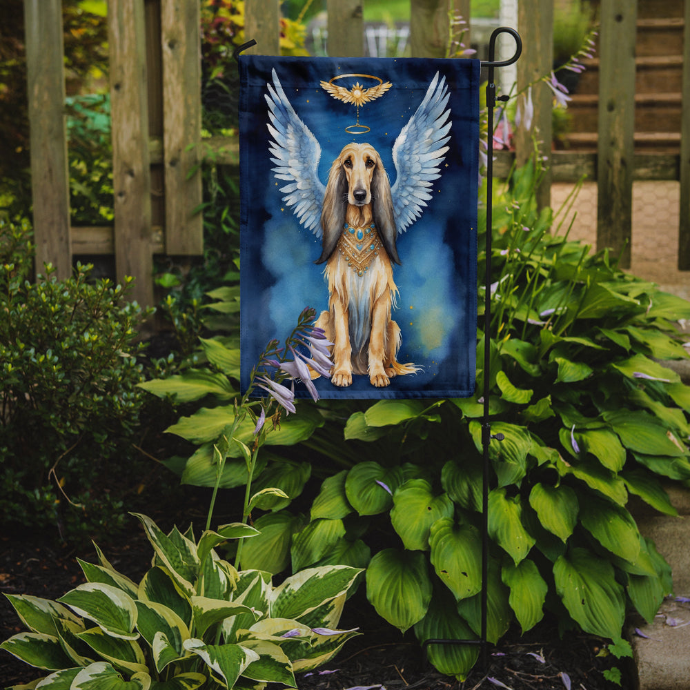 Afghan Hound My Angel Garden Flag