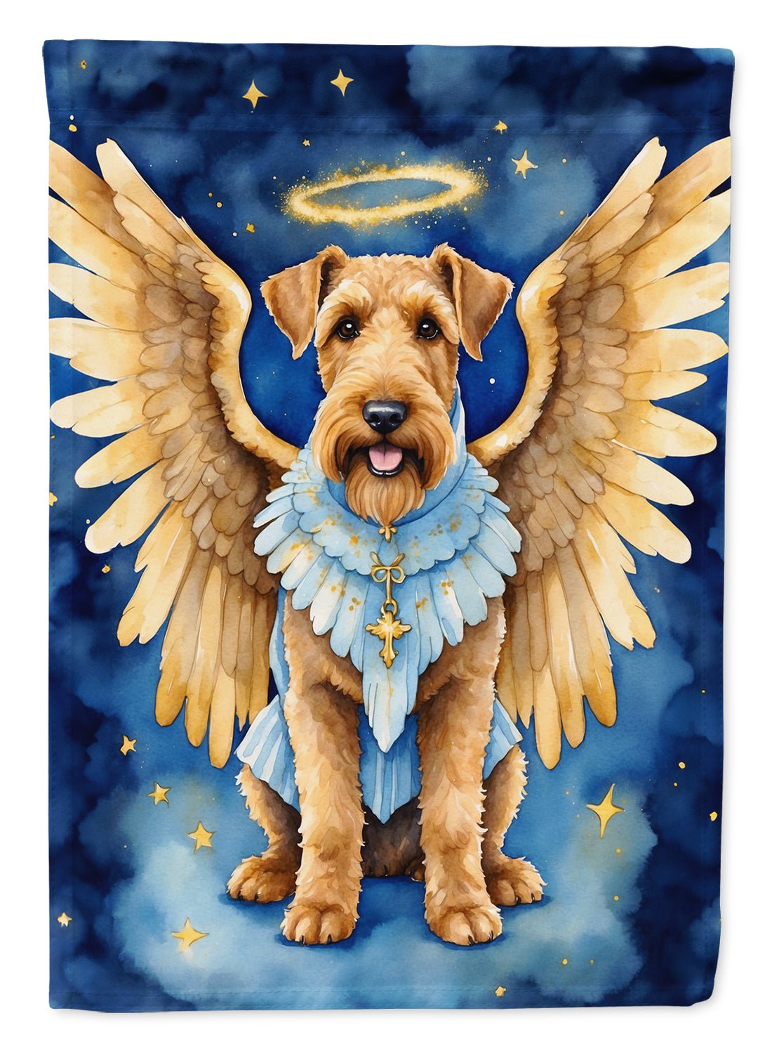 Buy this Airedale Terrier My Angel House Flag