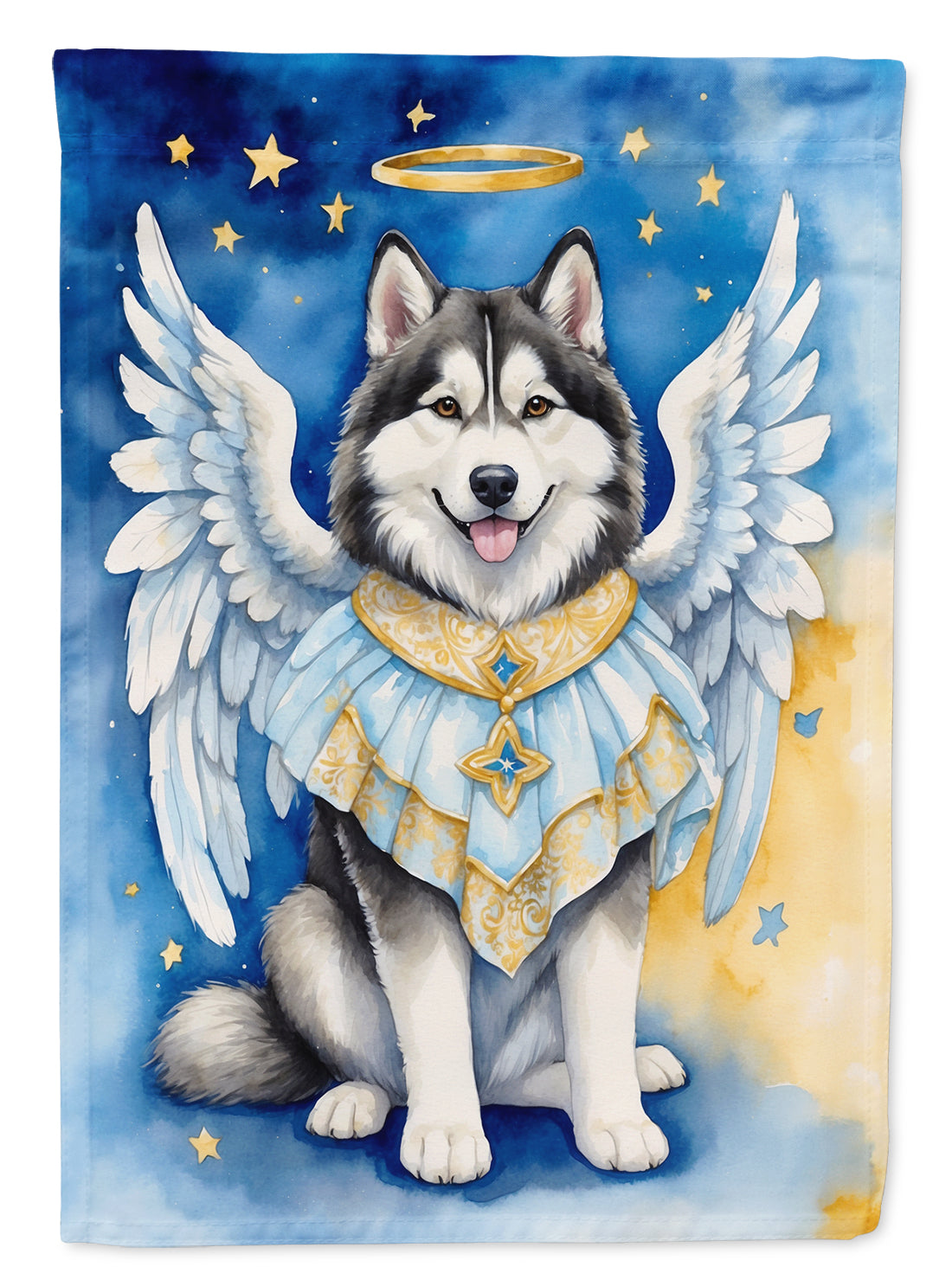 Buy this Alaskan Malamute My Angel House Flag