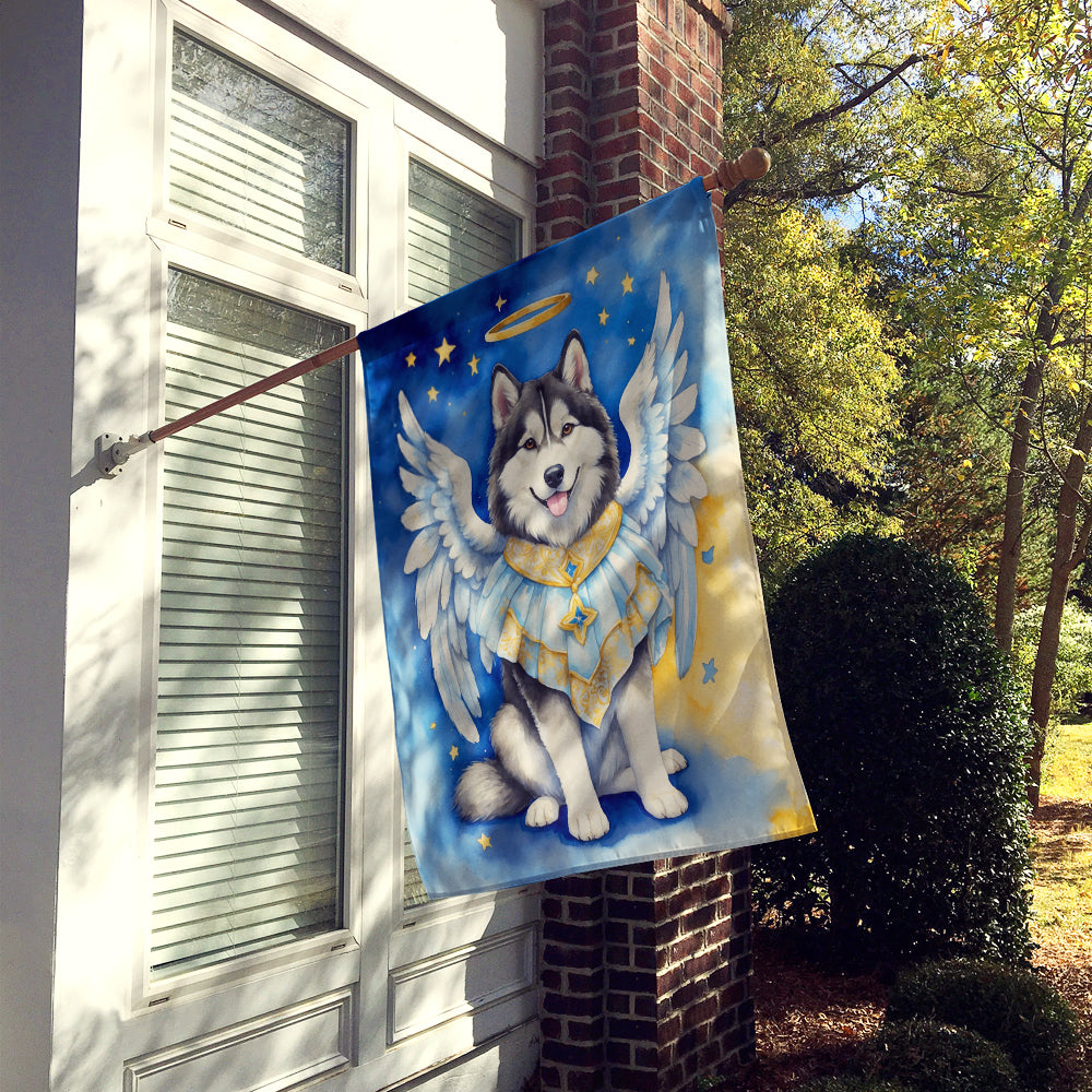 Buy this Alaskan Malamute My Angel House Flag