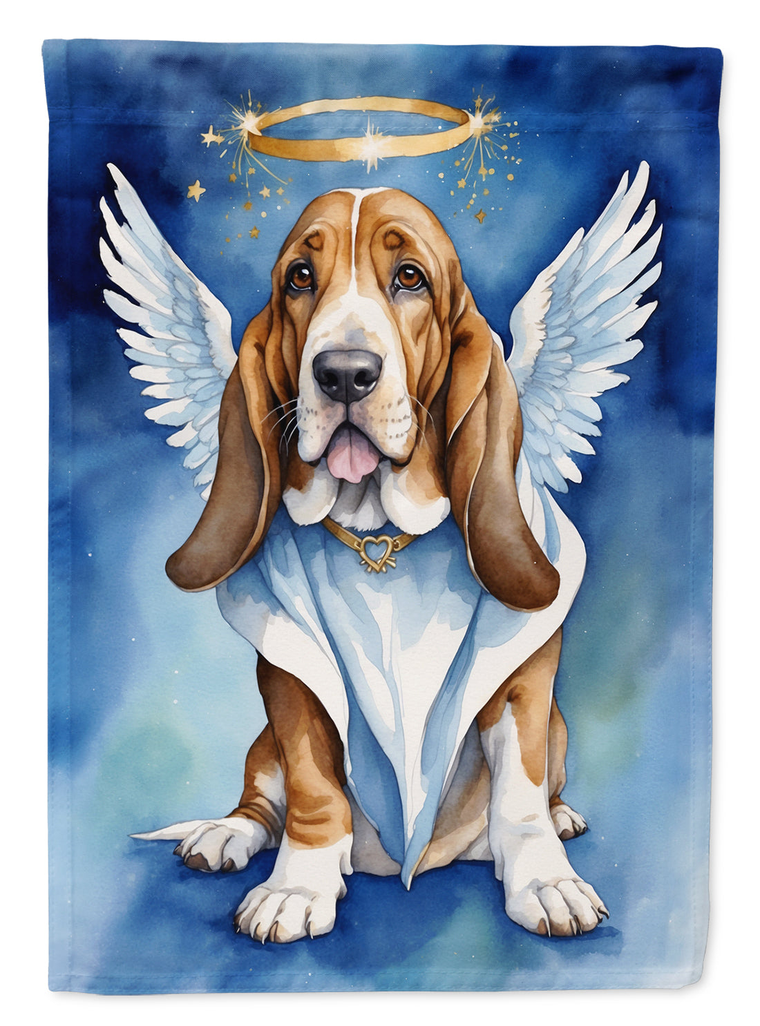 Buy this Basset Hound My Angel Garden Flag