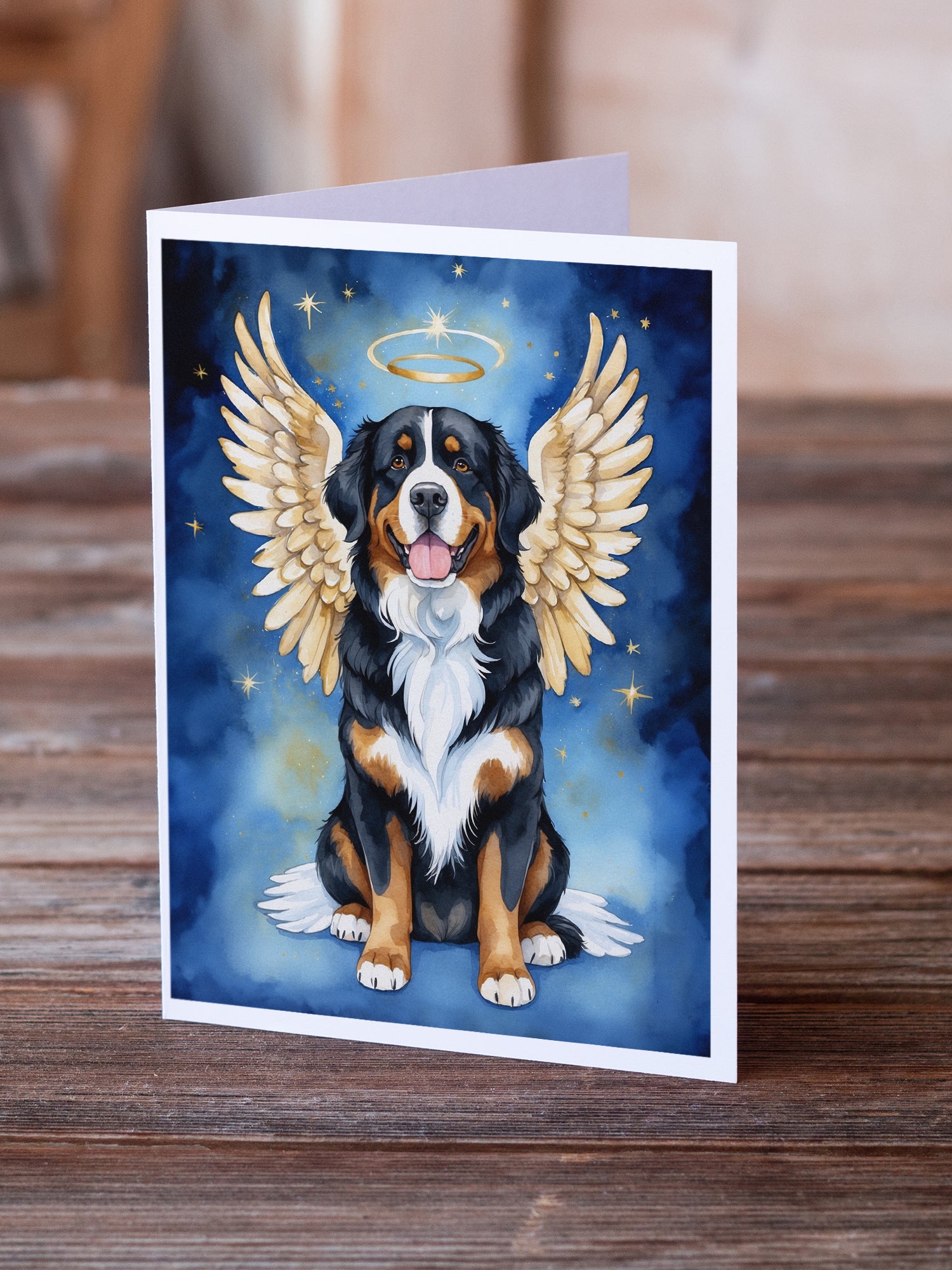 Buy this Bernese Mountain Dog My Angel Greeting Cards Pack of 8