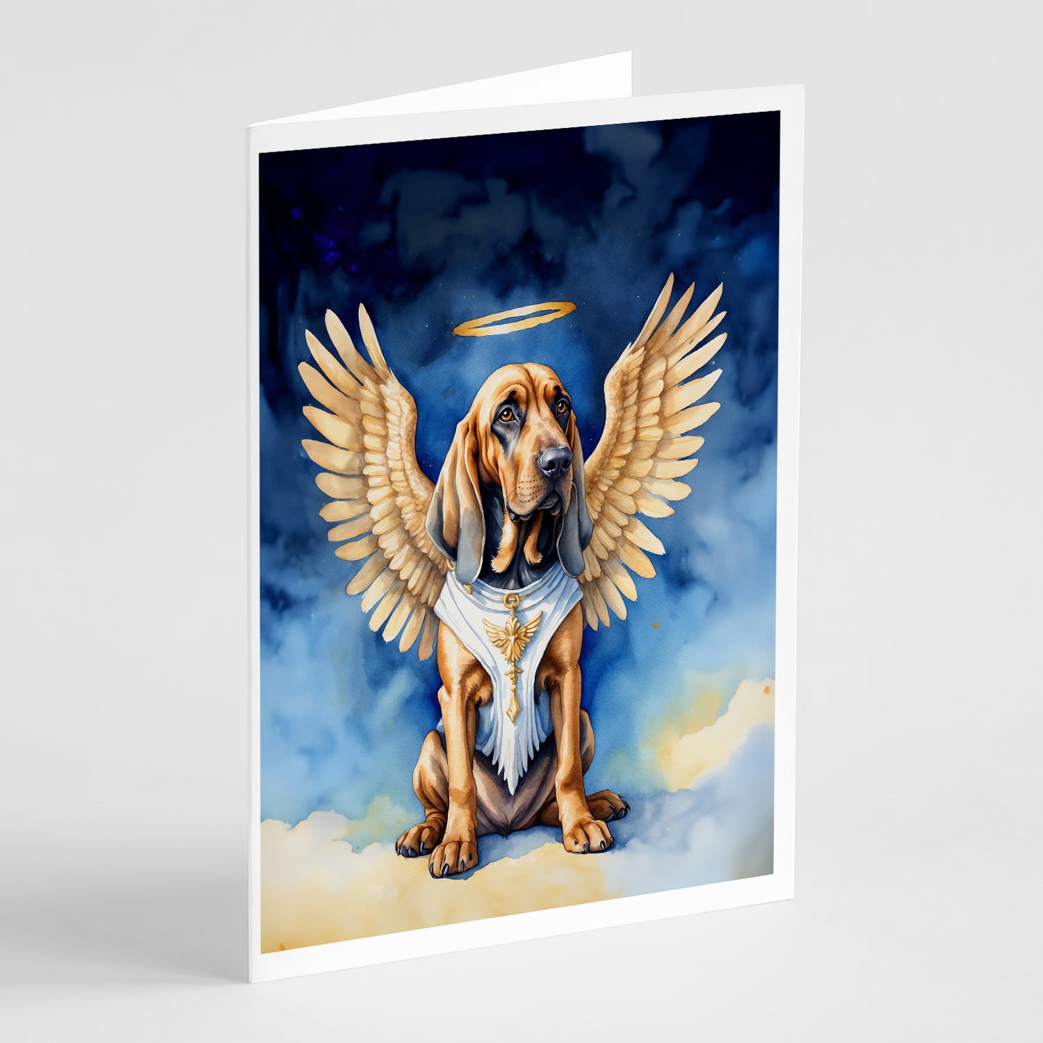 Buy this Bloodhound My Angel Greeting Cards Pack of 8