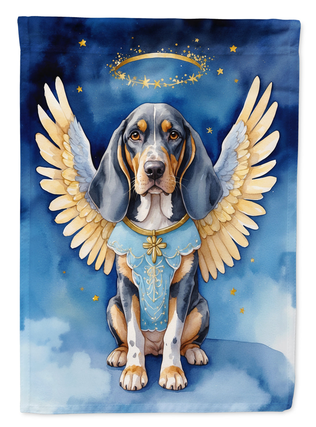 Buy this Bluetick Coonhound My Angel House Flag