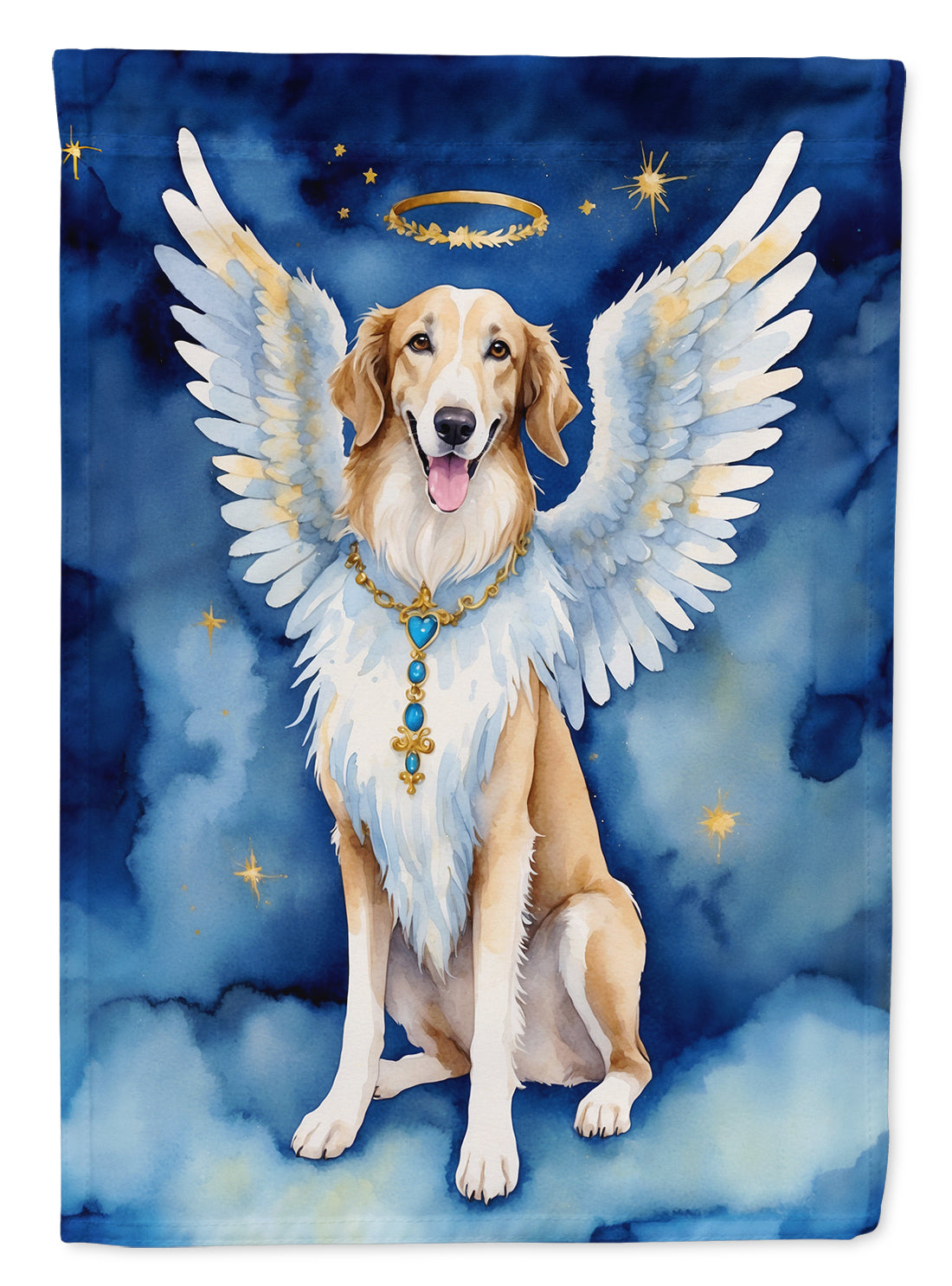 Buy this Borzoi My Angel House Flag