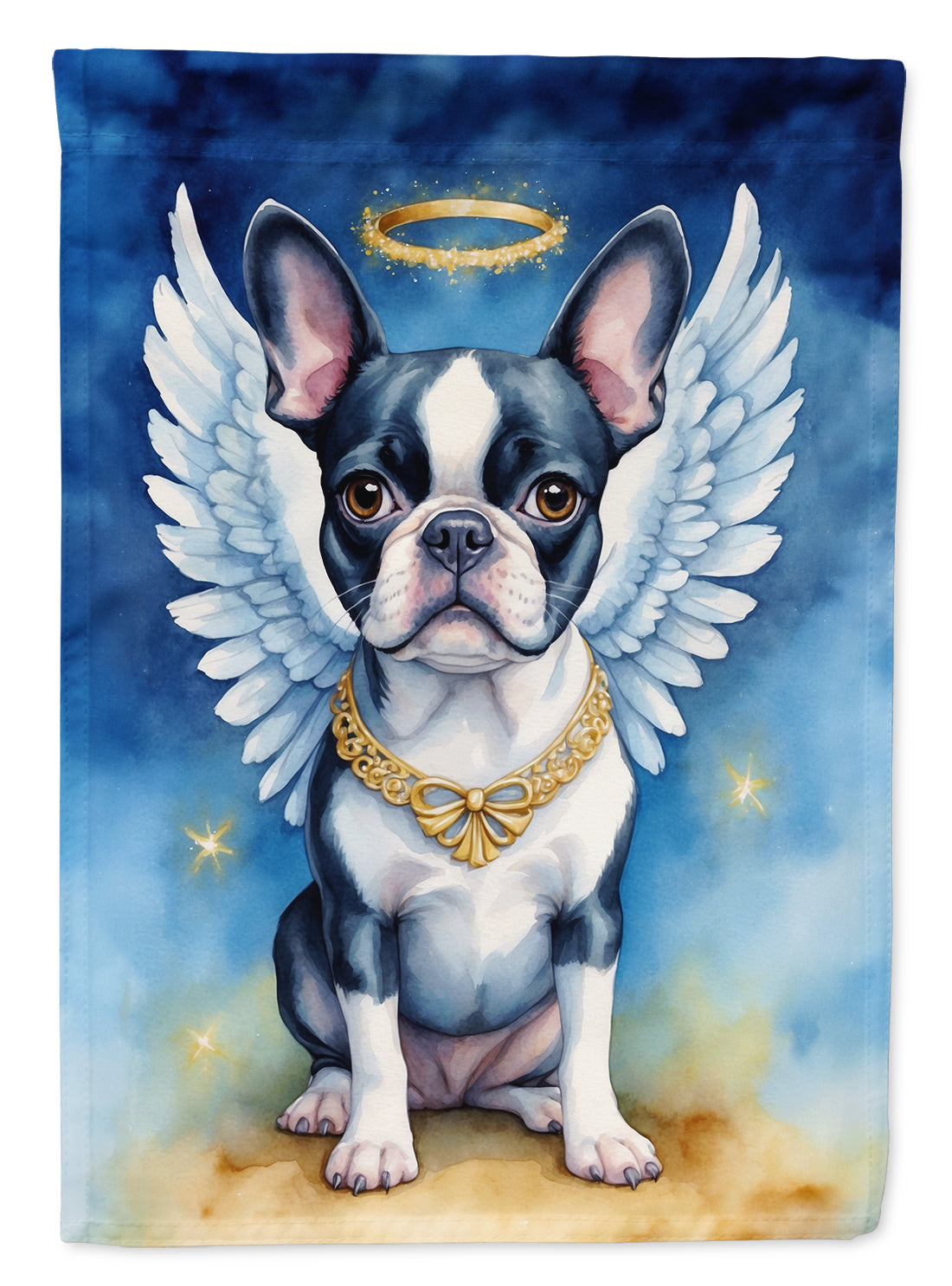 Buy this Boston Terrier My Angel House Flag