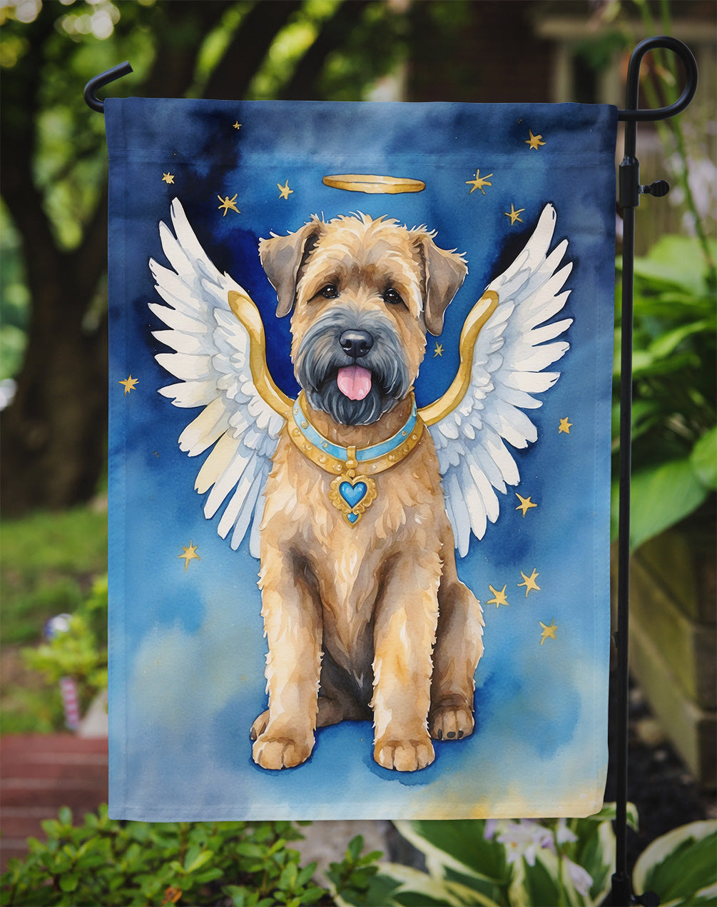 Bouvier des Flandres My Angel Garden Flag