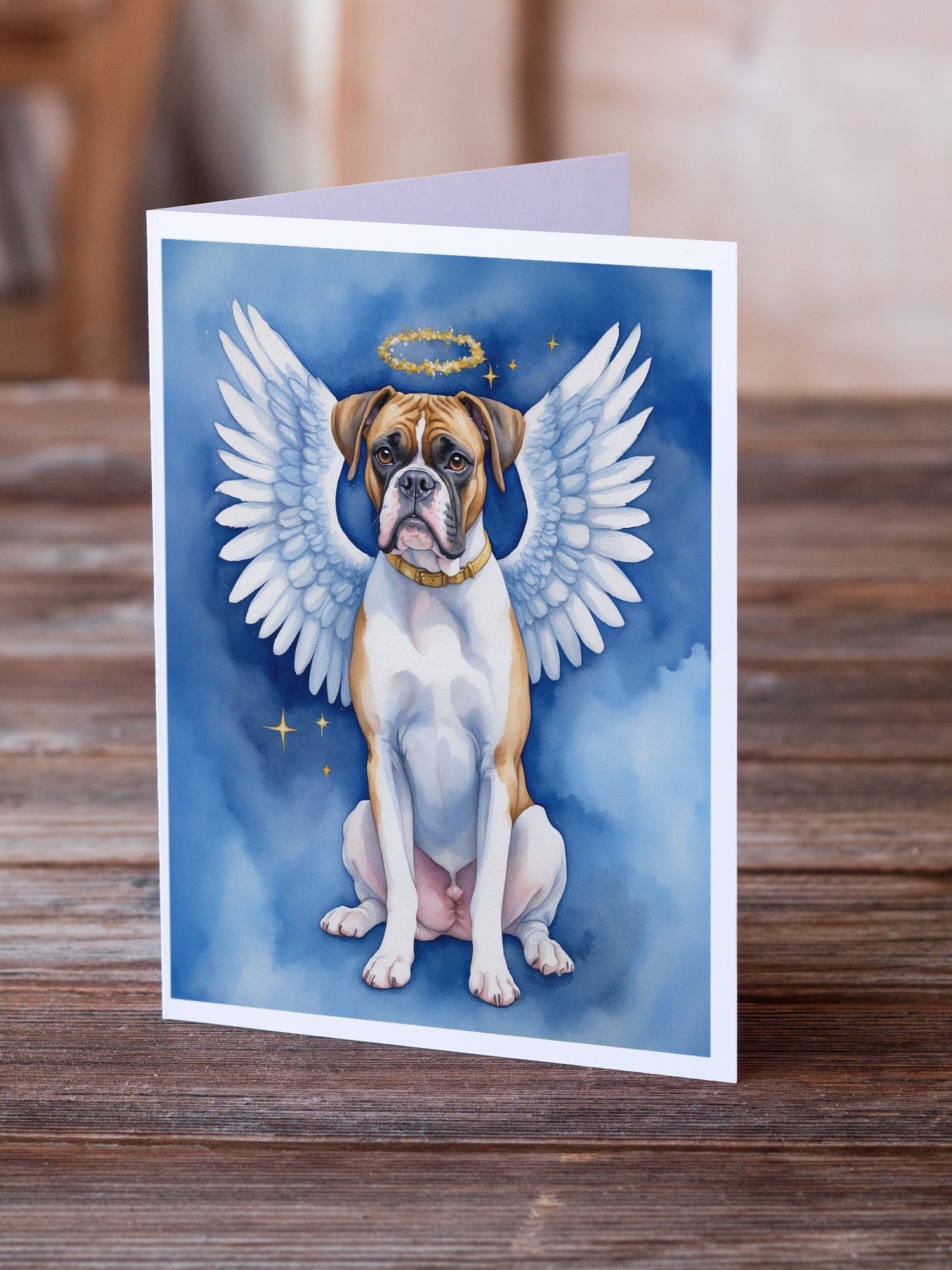 Buy this Boxer My Angel Greeting Cards Pack of 8