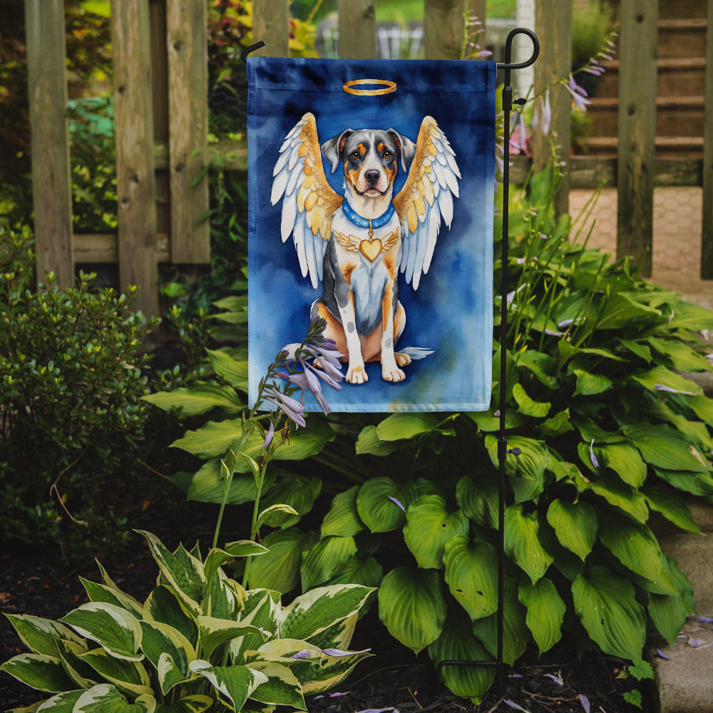 Catahoula My Angel Garden Flag