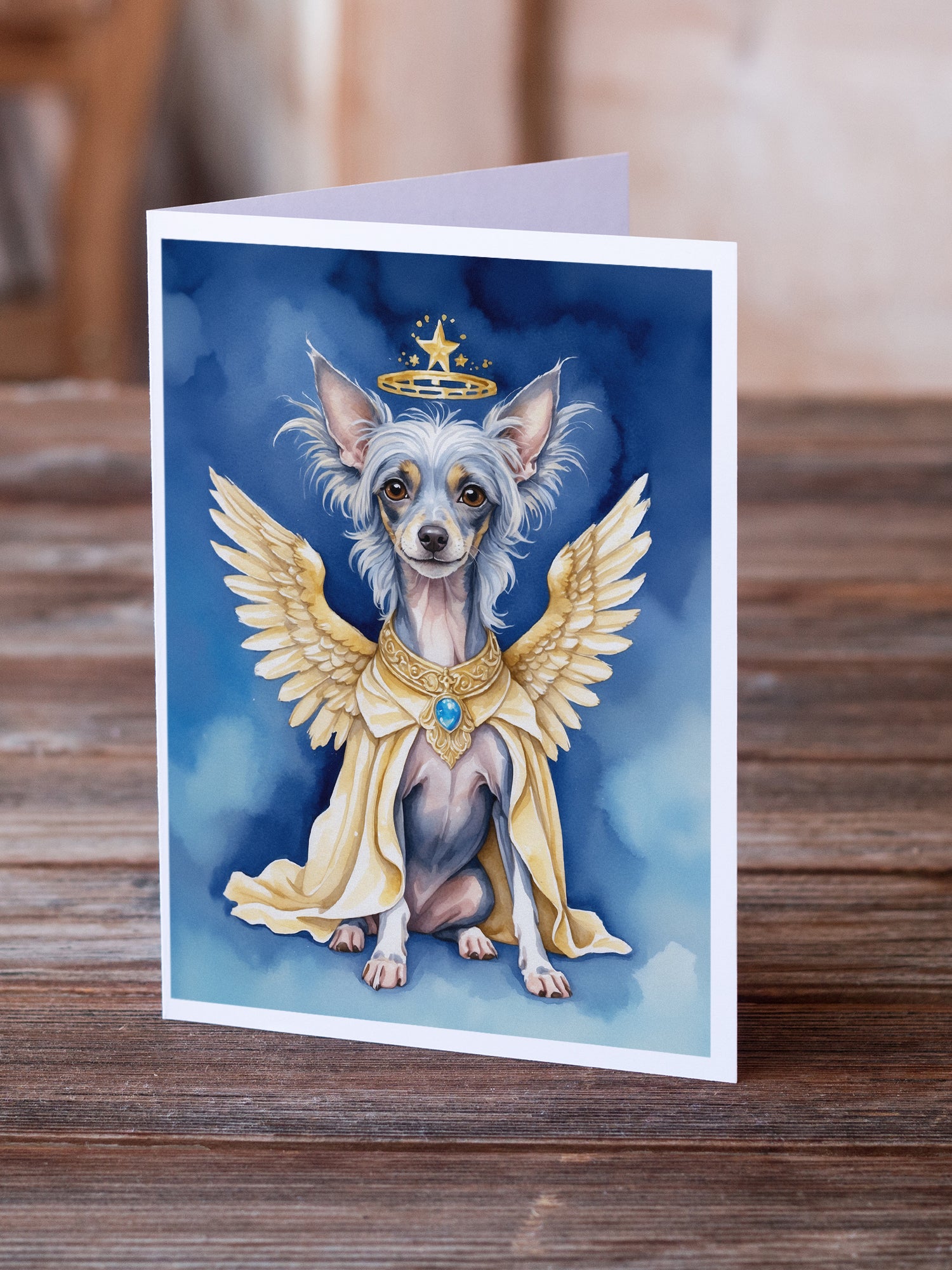 Buy this Chinese Crested My Angel Greeting Cards Pack of 8